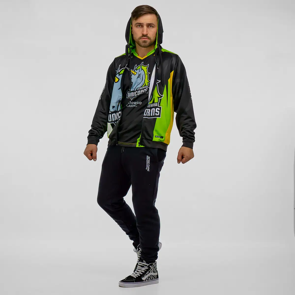 Bluza sportowa drużynowa na suwak